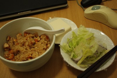 今日の晩ご飯